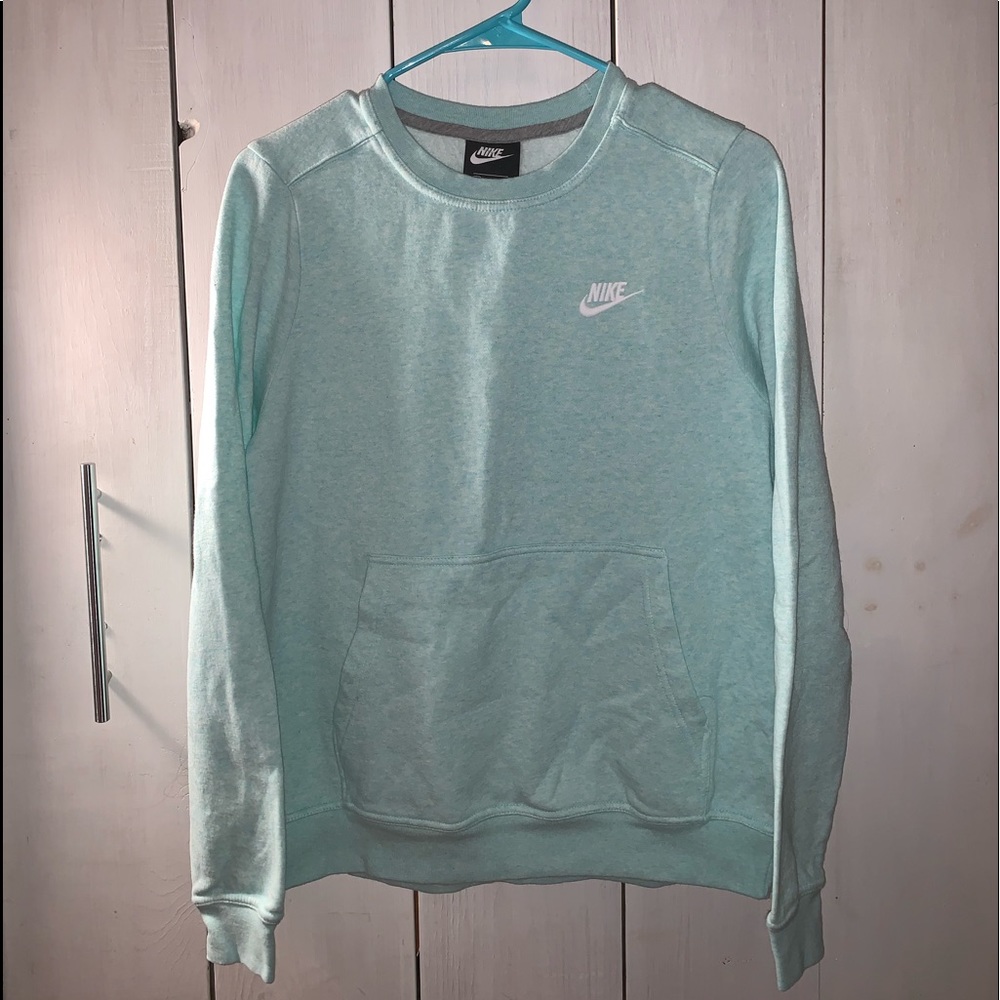 Aqua Nike Crewneck